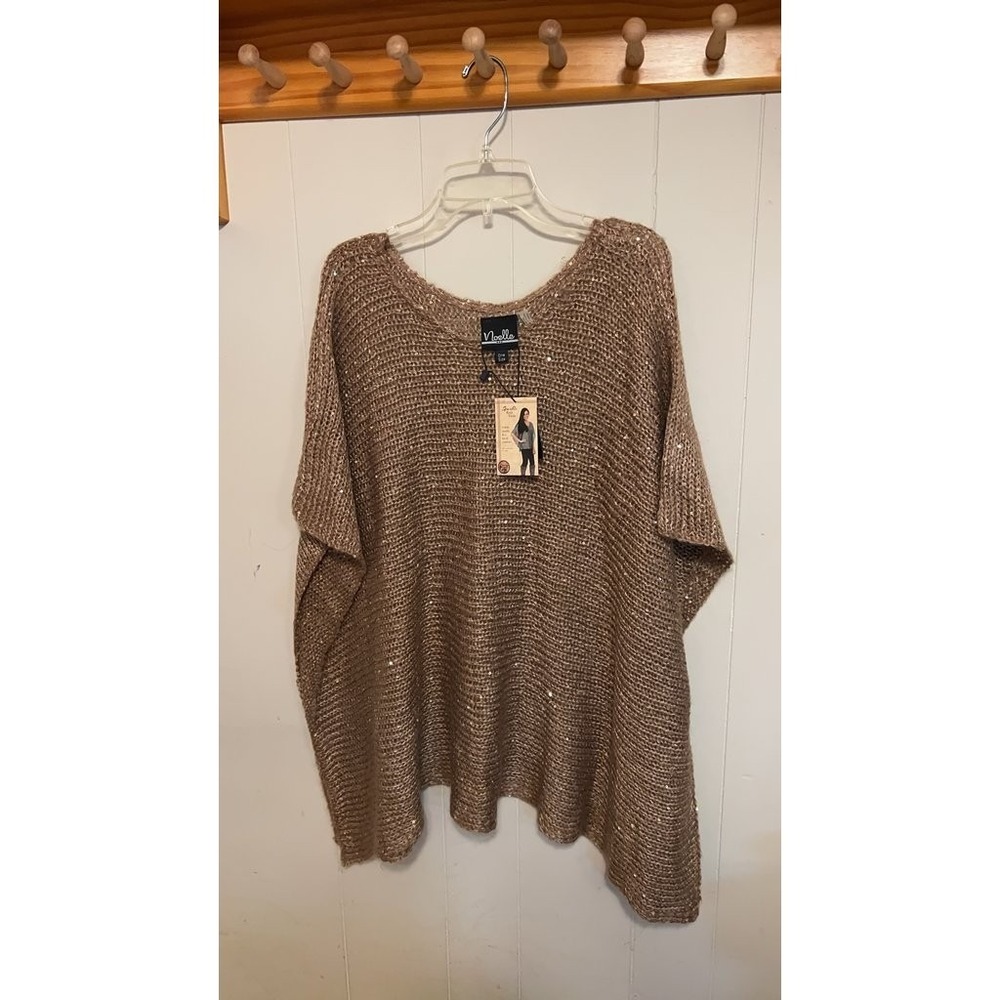 Noelle Sparkle Knit Tunic Sweater